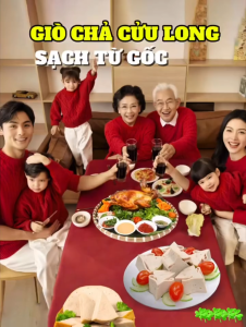 Combo Giò Chả Cửu Long (1.5KG) - Không Phụ Gia Nhân Tạo Không Mì Chính Không Đường