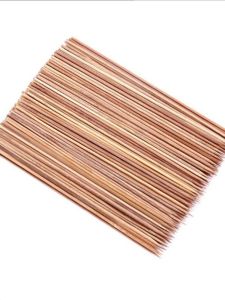 Guangdong Barbecue Skewers Carbonized Bamboo Spicy Hot Pot Leek Skewers 2.5*25cm 9.6 Pounds Outdoor Camping Travel Supplies