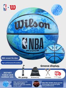 Wilson | NBA Collaboration Dye Flow Purple Basketball