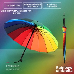 SVORIAHI | High-Quality Anti-Wind Rain Umbrella for Women Large Size Automatic Double-Person Hook Umbrella