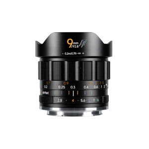 NiYi Focus | Ultra Wide Angle Manual Focus Prime Lens for E Z X R M43 Mounts 9mm f2.8