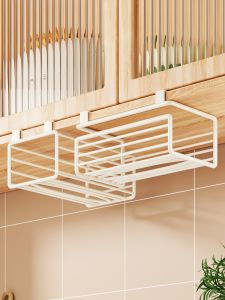 evesigar | Multifunctional Kitchen Storage Rack Paper Towel Holder