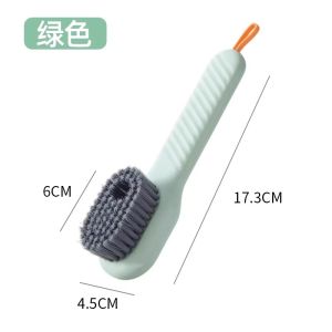 Multi-Functional Liquid Additive Shoe Brush Home Use Press out Liquid Soft Bristle Laundry Cleaning Brush No Damage to Shoes