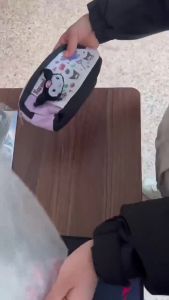 กระเป๋าดินสอ เครื่องเขียน ลายการ์ตูนคุโรมิน่ารัก จุของได้เยอะ สไตล์เกาหล