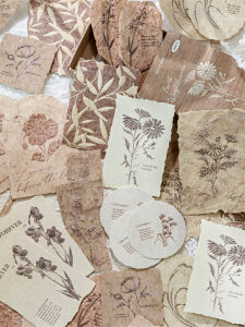 กระดาษโน้ต กระดาษติดผนังสไตล์ย้อนยุค เรียบง่าย 3 มิติ สไตล์พิเศษ อุปกรณ์สำนักงาน อุปกรณ์การ์ด วัสดุพิเศษ