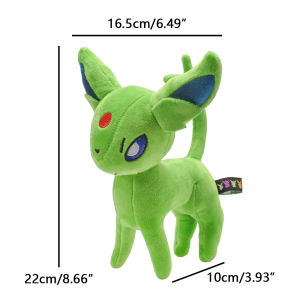 Bandai | Leafeon Vaporeon Glaceon Sylveon Espeon Umbreon Vaporeon Sylveon Plush Toy Stuffed Animal Collectible Soft Plushies Cute Cartoon