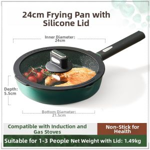 CookerBene | Non-Stick Frying Pan for Eggs and Stir-Fry Suitable for Induction and Gas Stoves