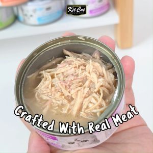 Kit Cat Complete Cuisine Canned Food Tuna & Chicken Base Wet Cat Food | Complete Diet (70g)