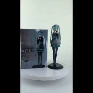 Bandai | Hatsune Miku 2025 Birthday Party AMP Figure Anime Action Model Collectible Toy Gift