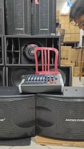(2UNIT)Speaker Bluetooth Karaoke 12 Inch - Super bass Merk AUDIO ONE - Digital Musik