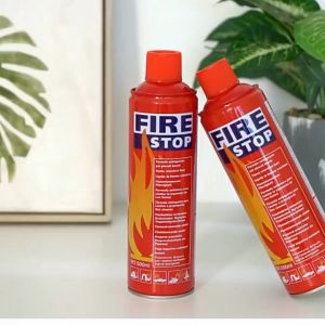 Binh chứa cháy cứu hỏa xe ô tô mini dung tích 500ml bảo vệ an toàn xe hơi của bạn