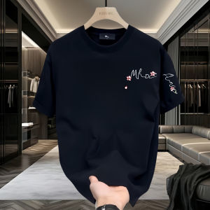 Export Big Sale ~ Withdraw Leak-Picking Heavy Weight Pure Cotton Short Sleeve Loose Casual Mens and Womens T-shirt Summer New Half Sleeve Tops