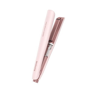 MinHuang | Steam Hair Straightener Steam Sesh Reduces Damage Nourishes Hair & Expedites Straightening Flat Iron with Press Smooth