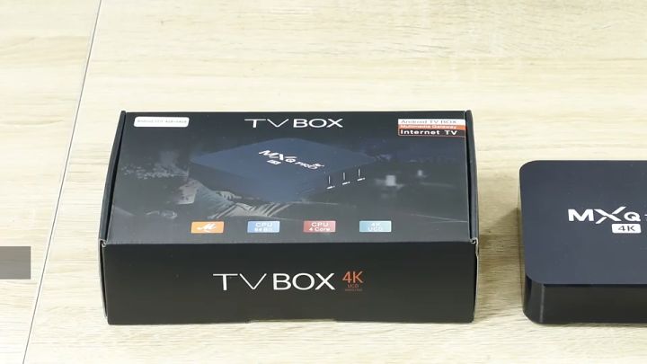 Android TV Box MXQ PRO 4K bản 16G+256GB Tiếng Việt Wifi 5G Smart Tivi ...