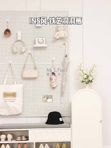 Round Hole Wall Mounted Storage Rack