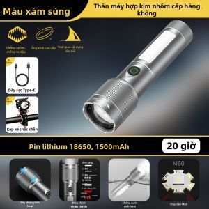 CRISPI | Đèn Đạp Xe Siêu Sáng Dài Tuổi Thọ