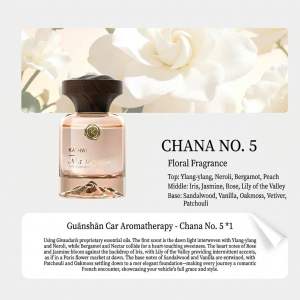 KATHWI Mountain View Car Perfume Long-Lasting Fragrance Dashboard Ornament Air Purifier Diffuser 120ml