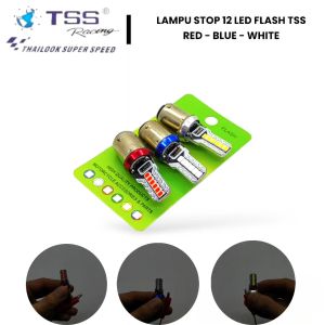 Lampu Led Bohlam Stop Belakang Motor Model pedang 12 LED SuperTerang Lampu Rem Motor Model Sword Universal