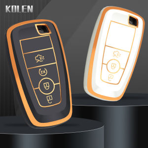 TPU Car Remote Key Case Cover Shell Fob For Ford Mondeo Fusion Mustang Explorer Focus F150 F250 F350 Escape Lincoln Accessories
