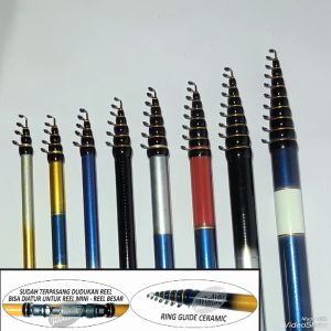 Joran Tegak Kolong Audrey Master King - Pilihan Panjang 180-450 cm