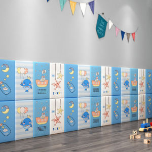 Self-Adhesive Collision Prevention Soft Padding Cartoon Wall Protection Belt