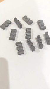 QBLADE Mata Segment Grigi 5mm GT Mata Bor Coring isi 10Pcs Abu Abu