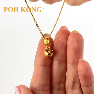 POH KONG 916/22K Gold Anggun Karya Anggun Manggis Charm