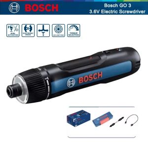 Bosch | BOSCH GO 3 Smart Electric Screwdriver Rechargeable Cordless Hand Drill Multifunctional Household Power Tool
