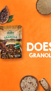 [New] ZENKO - Ancient Grain Granola - Tropical Fruit Mix {Mini-pack 50g)