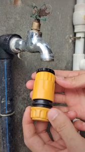 ข้อต่อสายยาง ข้อสวมเร็วตัวเมีย สำหรับสายยางขนาด 4หุน(1/2") 5 หุน(5/8") 6 หุน(3/4") 8 หุน(1 นิ้ว)และต่อท่อ PE 16มม. 20 มม. และ 25 มม.