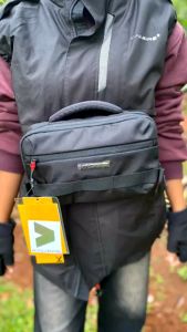 Tas Pinggang Kalibre Broome Waist Bag 2L 922149000/922149 000 Black tas Selempang pria sling bag shoulder bag