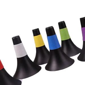 Horn Shape Obstacle Barrel Imitation Ice Cream Cone 23cm For Ball Dribbling Basketball Training Football Skating Practice