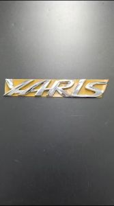 Emblem Bagasi Tulisan Yaris New Chrome 2018-2020 Premium Car