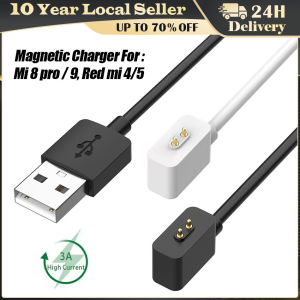 For Redmi Watch 5 Active / 4 / 3 / Redmi Band 2 USB Charger Cable for Xiaomi Band 8 / 7 Pro Charging Adapter Wire Cord Charger