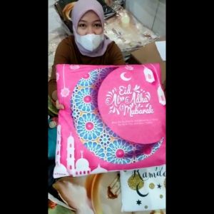 Sarung Bantal Sofa Ramadhan Eid Mubarak Dekorasi Lebaran Idul Fitri Ruang Tamu Sofa Uk 40x40 /45x45