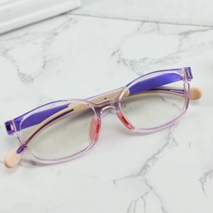 Viendo Frame Kacamata Anak Anti Radiasi Blueray Minus Photocromic Bluecromic Elastik TR90 Fashion Ringan UV400 Komputer Hp Anti Silau Kaca Mata Optik -1/-1.5/-2/-2.5/-3/-3.5/-4/-4.5/-5/-5.5/-6