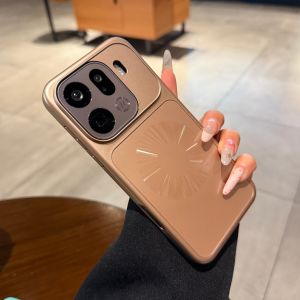 Textured Matt CD Pattern Anti-fingerprint Magnetic Charging Phone Case