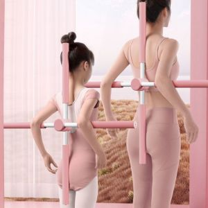 Gậy Tập Yoga Chống Gù Lưng Bằng Thép Không Gỉ Thanh Tập Chống Gù Lưng