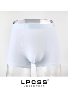 LPCSS กางเกงในบ็อกเซอร์ชาย ผ้าเย็นไร้รอยต่อ ระบายอากาศดี ยืดหยุ่นสูง ใส่สบาย