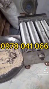 Máy vo viên bánh nhãn vo viên bánh bi bánh cà chạy điện