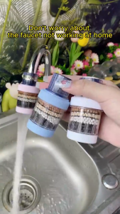 Faucet Filter Water Saving Kitchen Splash Proof Water Purifier Filtration Head Tap#LSQ01