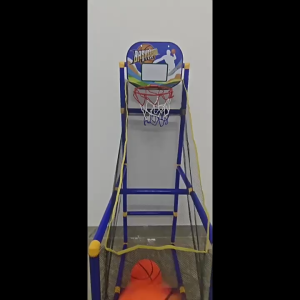 Basketball Shooting Machine Movable Basketball Hoop Arcade Basketball Game Indoor Outdoor Basketball