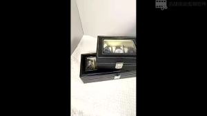 3-Digit PU Watch Box. Intended to Store and Protect Your Precious Watch Collection. Its Multifunctional Interior Can Accommoda