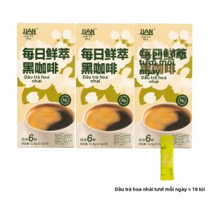 LIANFEIKAFEI | Bột Cà Phê Espresso Đen Sẵn Dùng 12 Ly