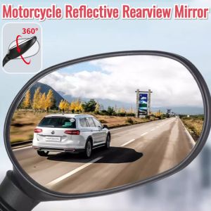 Motorcycle Reflective Rearview Mirror Universal Anti-Glare Motorcycle Modification Rearview Mirror