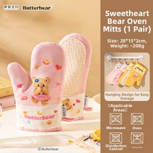 MODERN SWEETHOME | Heat-Resistant Oven Mitts