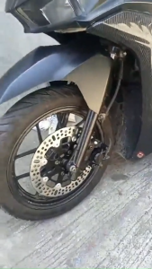 Big Disc 260MM Click 125 V2/Click 150/beat V3 4/5Holes With Bolts And Bracket Made in Thailand GT68