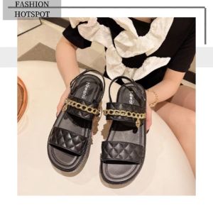 LKShoes รองเท้าแต่งโซ่แม้และรองเท้ารัดส้นส์ ผู้หญิง คลาสสิค 3 สี 💕