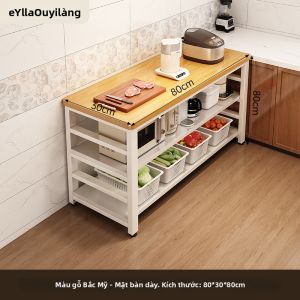 OYIla | Tủ Bếp Đa Năng Lưu Trữ Đồ Vi Sóng và Dụng Cụ Nấu Ăn Đa Tầng