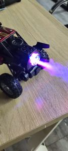 Tatajoy Remote Control Rock Crawler Offroad 24GHz Alloy RC Offroad Mainan Mobil Remot Control Dengan Semprotan Knalpot